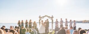 beachfront wedding